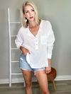THE MARJORIE TOP - WHITE