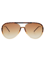 [FREYRS] SHAY AVIATOR SUNGLASSES - TORTOISE