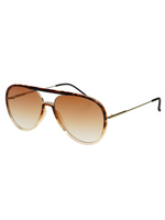 [FREYRS] SHAY AVIATOR SUNGLASSES - TORTOISE