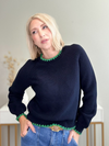THE SUTTON CONTRAST TRIM SWEATER