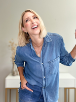 THE OTTAVIA BUTTON DOWN IN DENIM