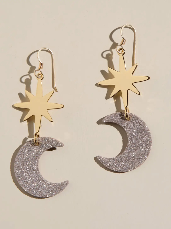 CHAMPAGNE SPARKLE SERENA EARRINGS