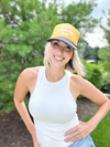 LUCKY GAMEDAY TRUCKER HAT - NAVY/GOLD