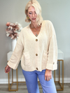 COZY CHIC OVERSIZED BUTTON-UP CARDIGAN