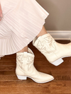 THE CLAIRE MIDWEST BOOTIES - OFF WHITE