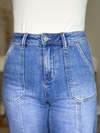 THE MONROE STRAIGHT LEG DENIM - MEDIUM WASH