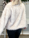THE ASPEN LUXE FAUX FUR COAT - TAUPE