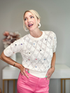 SKYLINE CROPPED WIDE LEG PANTS - BERRY PINK