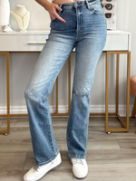 HAZEL RYAN HIGH RISE BOOTCUT JEANS - VINTAGE WASH