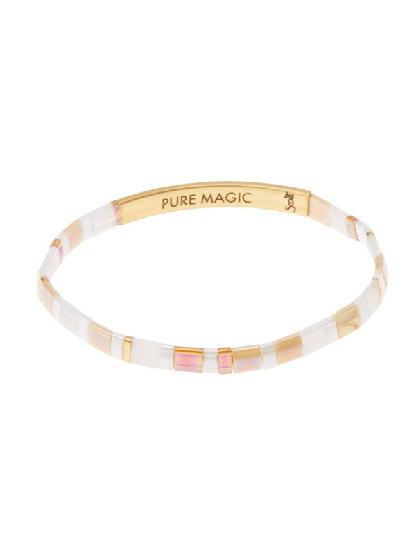 [SCOUT] GOOD KARMA MIYUKI BRACELET - PURE MAGIC NEUTRAL/GOLD
