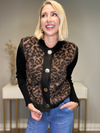 THE LUCIA LEOPARD KNIT VEST