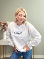 LIONS CREWNECK SWEATSHIRT - HEATHER GRAY