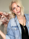 MARLEY OVERSIZED DENIM JACKET - LIGHT WASH