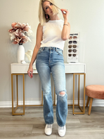 HAZEL RYAN HIGH RISE BOOTCUT JEANS - VINTAGE WASH