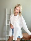 THAT SUMMER WHITE BUTTON DOWN - WHITE