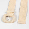 COASTAL BREEZE WOVEN BELT - IVORY