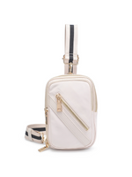 ACCOLADE CONVERTIBLE SLING & BELT BAG - CREAM