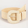 COASTAL BREEZE WOVEN BELT - IVORY