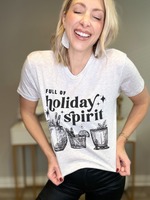 FULL OF HOLIDAY SPIRIT GRAPHIC TEE