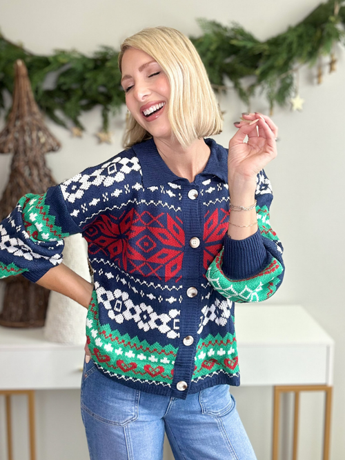 THE CHALET KNIT CARDIGAN