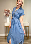 COASTAL COOL CHAMBRAY DRESS