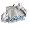 DETROIT LIONS CREWNECK SWEATSHIRT - HEATHER GRAY