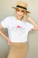 SUNRISE + VACAY VIBES GRAPHIC TEE