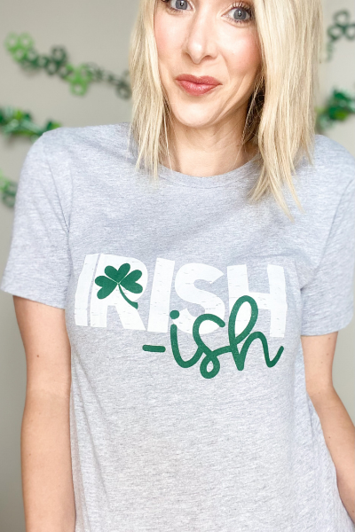 IRISH-ISH GRAPHIC TEE