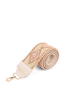 ROSE GOLD BEADED BAG STRAP