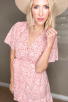PRETTY IN PINK FLORAL DRESS