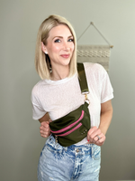 BLAKELY BUM BAG - OLIVE