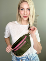 BLAKELY BUM BAG - OLIVE