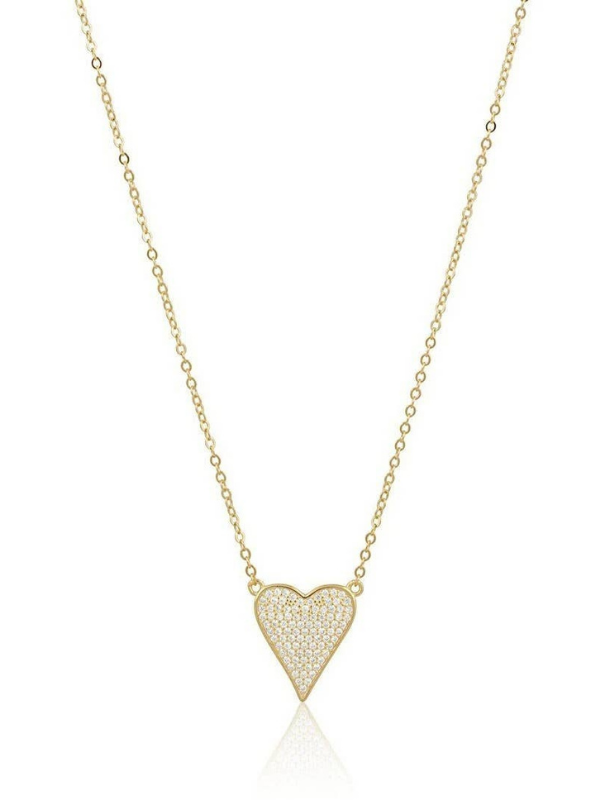 AUDREY HEART NECKLACE - SAHIRA COLLECTION