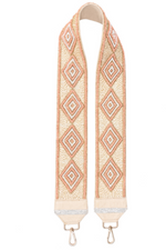 ROSE GOLD BEADED BAG STRAP