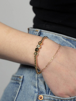 MAMA BEADED BRACELET - GOLD
