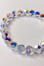 THE CLEAR SWAROVSKI CRYSTAL BRACELET - OG Feather Stack
