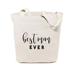 BEST MOM EVER CANVAS TOTE